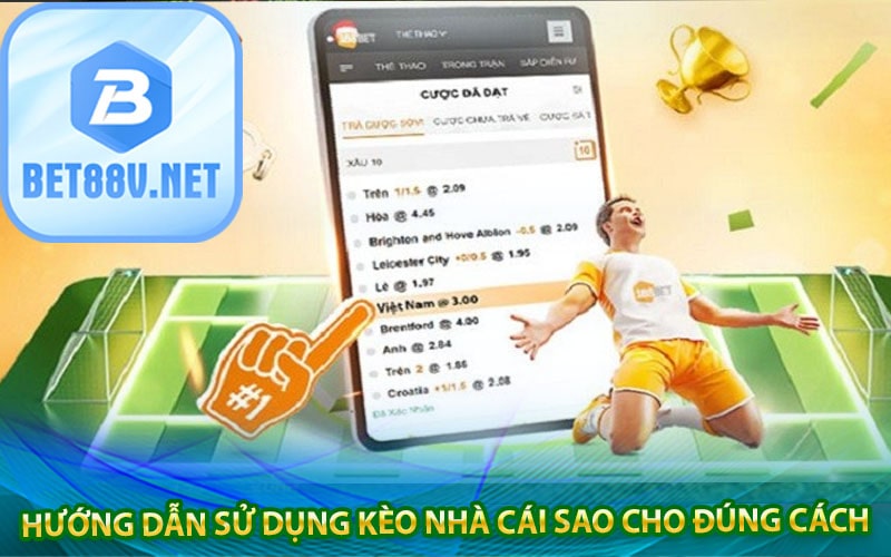 Hướng dẫn sử dụng kèo nhà cái sao cho đúng cách