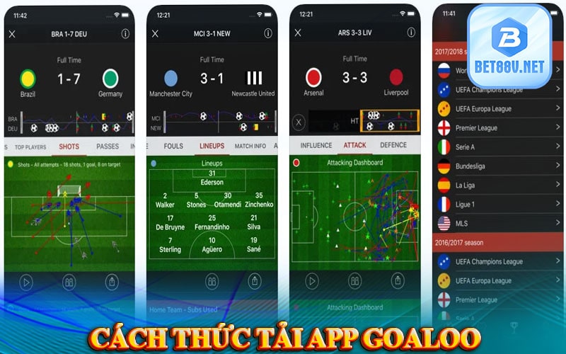 Hướng dẫn cách thức tải app Goaloo về thiết bị